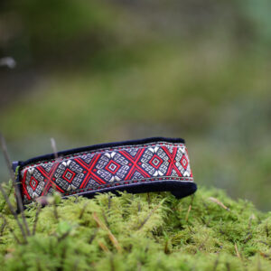 Antkaklis šuniui su paminkštinimu 40 mm pločio